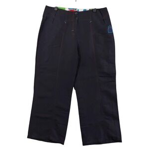 Aventures Des Toiles Pants Womens 42 Blue Straight Leg Wearable Art 32x26